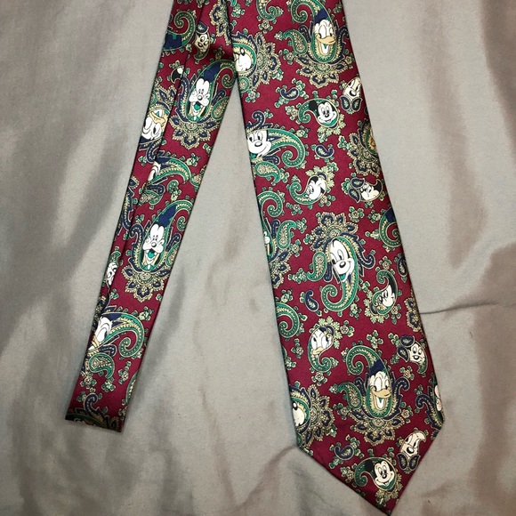Disney Balancine Presents The Tie Works Paisley Pattern Neck Tie - Picture 1 of 3